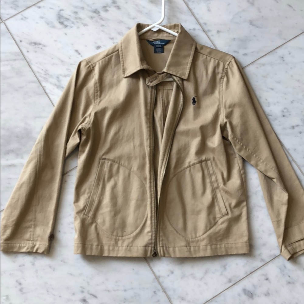 Beige Polo Jacket